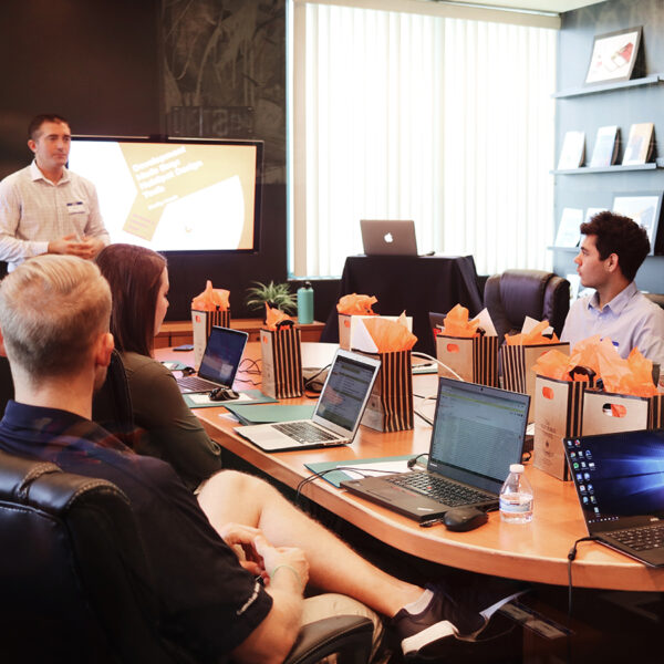 Business meeting in a meeting room